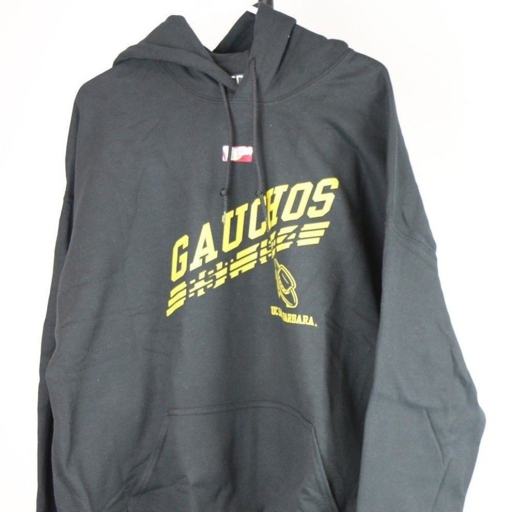 Cal Santa Barbara Gauchos Hooded Sweatshirt Black